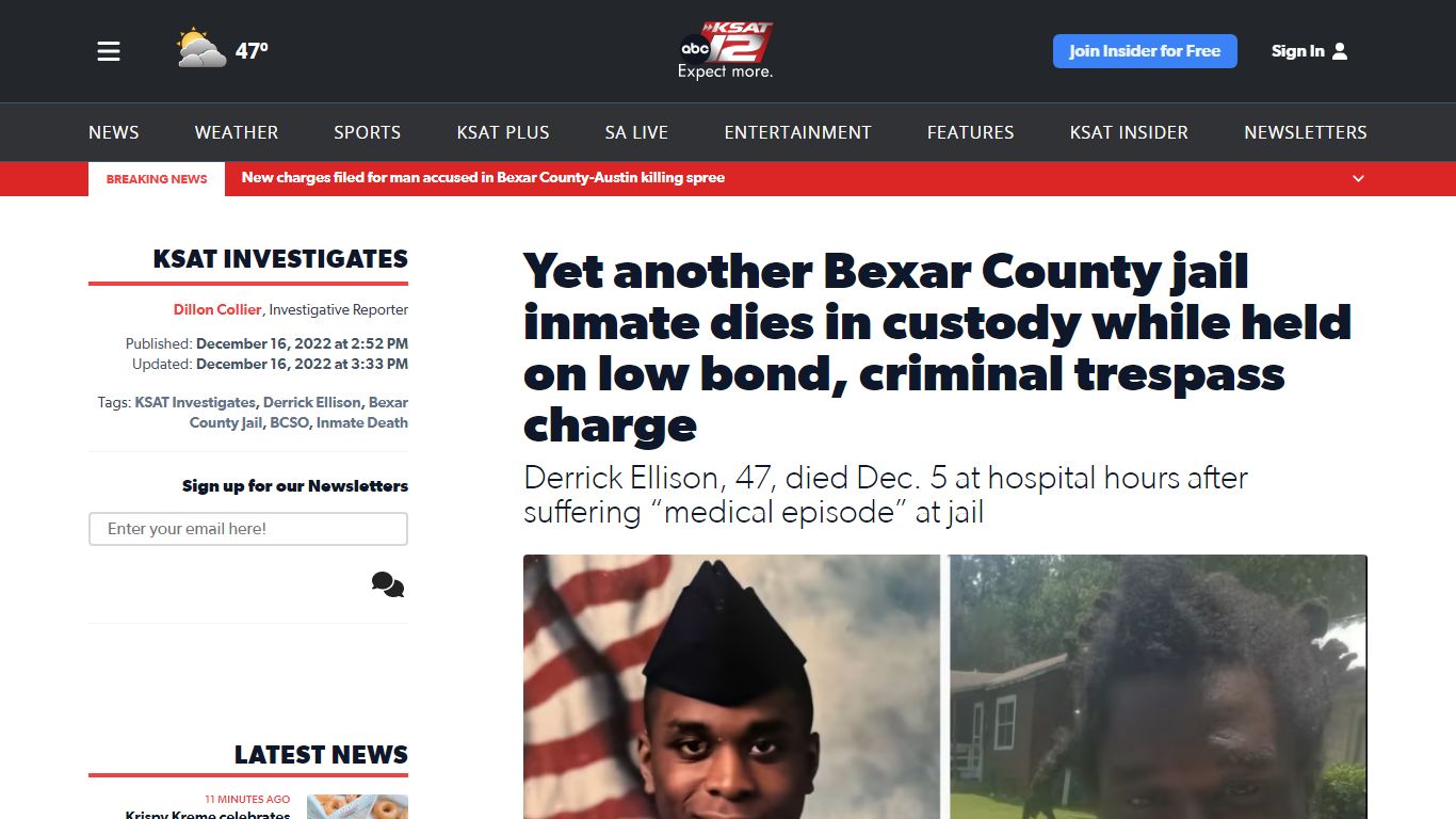 Yet another Bexar County jail inmate dies in custody while held on low ...